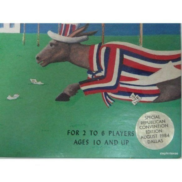 Republican GOP EXCLUSIVE 1984 Convention CAMPAIGN: Strategic Race for President - Picture 4 of 12